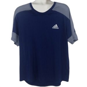 Adidas Climalite Tee with Textured Mesh Sleeves